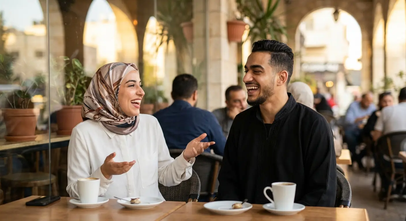 "I stopped swiping and had my best date in years" — Arab Muslim Stories